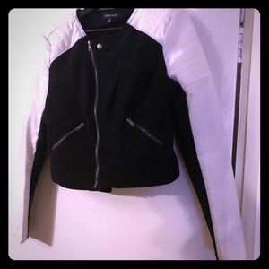 Crop Style Motorcycle Jacket